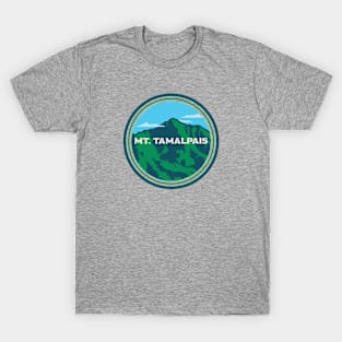 Mt. Tamalpais Type within circle T-Shirt